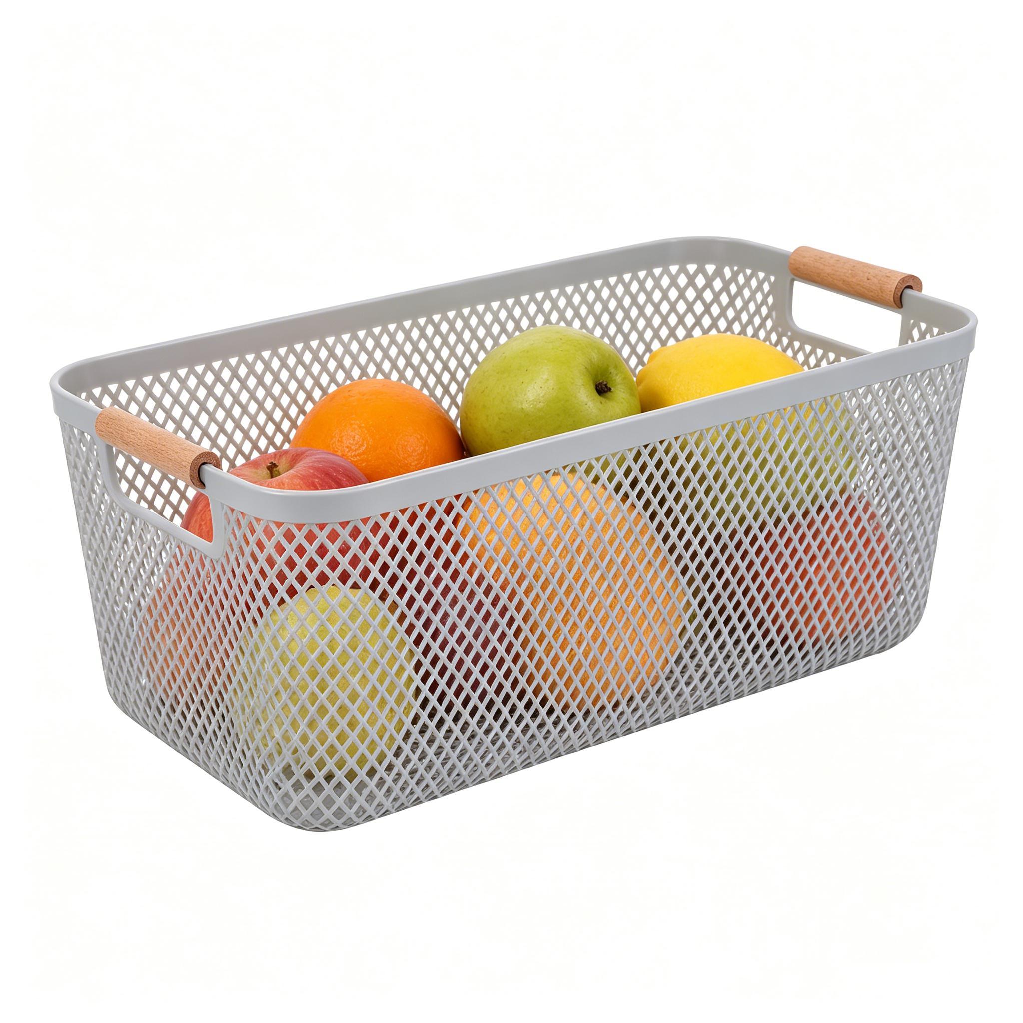 Food Snacks Hamper - Panier de rangement en maille pour