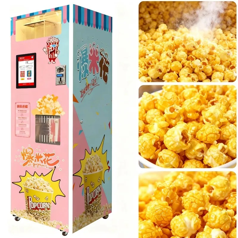 Food Snacks Vending Machine - Machine à Popcorn Automatique Intelligente Haute