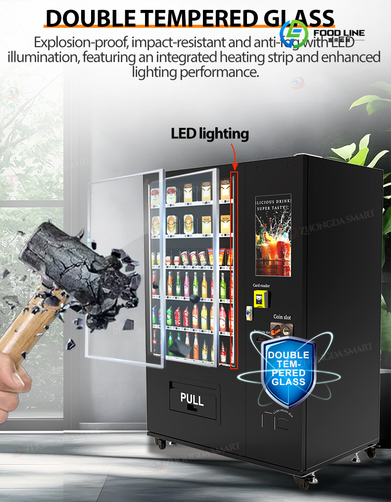 Food Snacks Vending Machine - Distributeur automatique de snacks et de