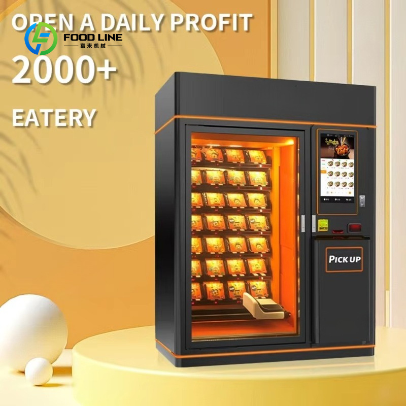 Food Snacks Vending Machine - Distributeur automatique de nourriture chaude personnalisé,