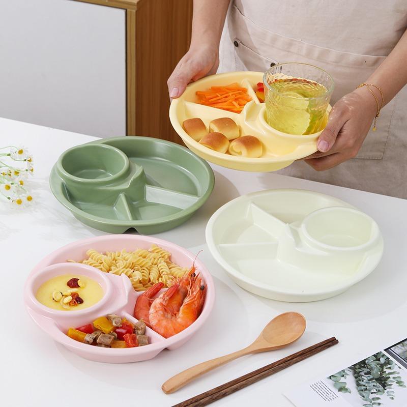 Food Snacks To Lose Weight - Assiette de portionnement bariatrique à compartiments