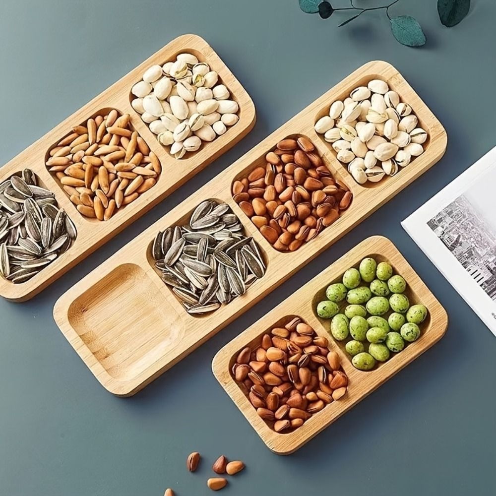 Food Platter Snacks - Plateau de service à compartiments en