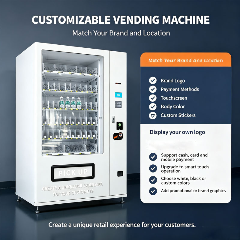 Distributeur automatique de bo - Food Snacks Vending Machine avis et prix