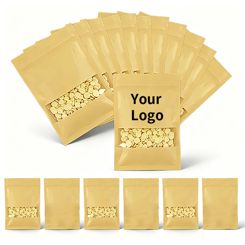 Sachets refermables en papier  - Logo Food Snack avis et prix