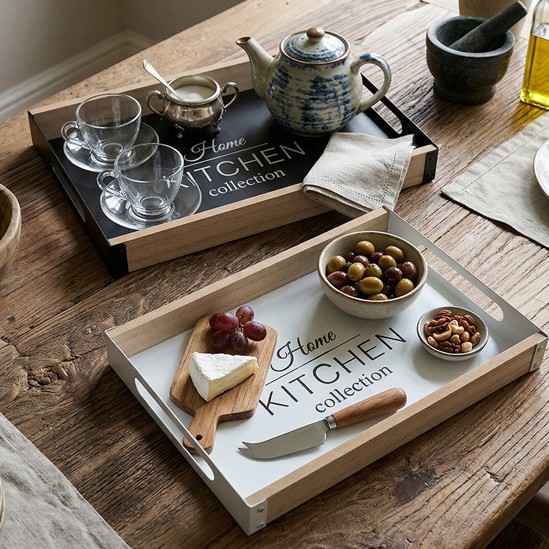 Plateau de service métallique  - Food Platter Snacks avis et prix