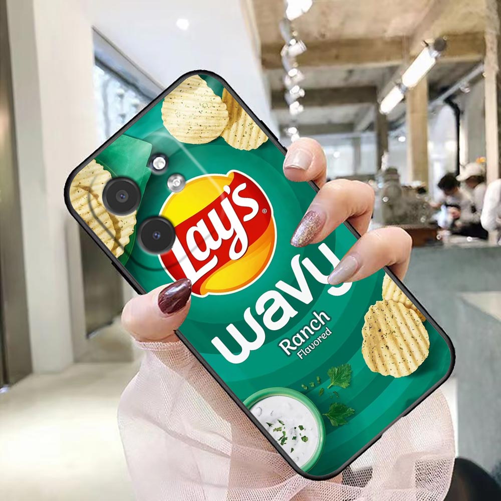 Coque de téléphone L-Lay'S Sna - Logo Food Snack avis et prix
