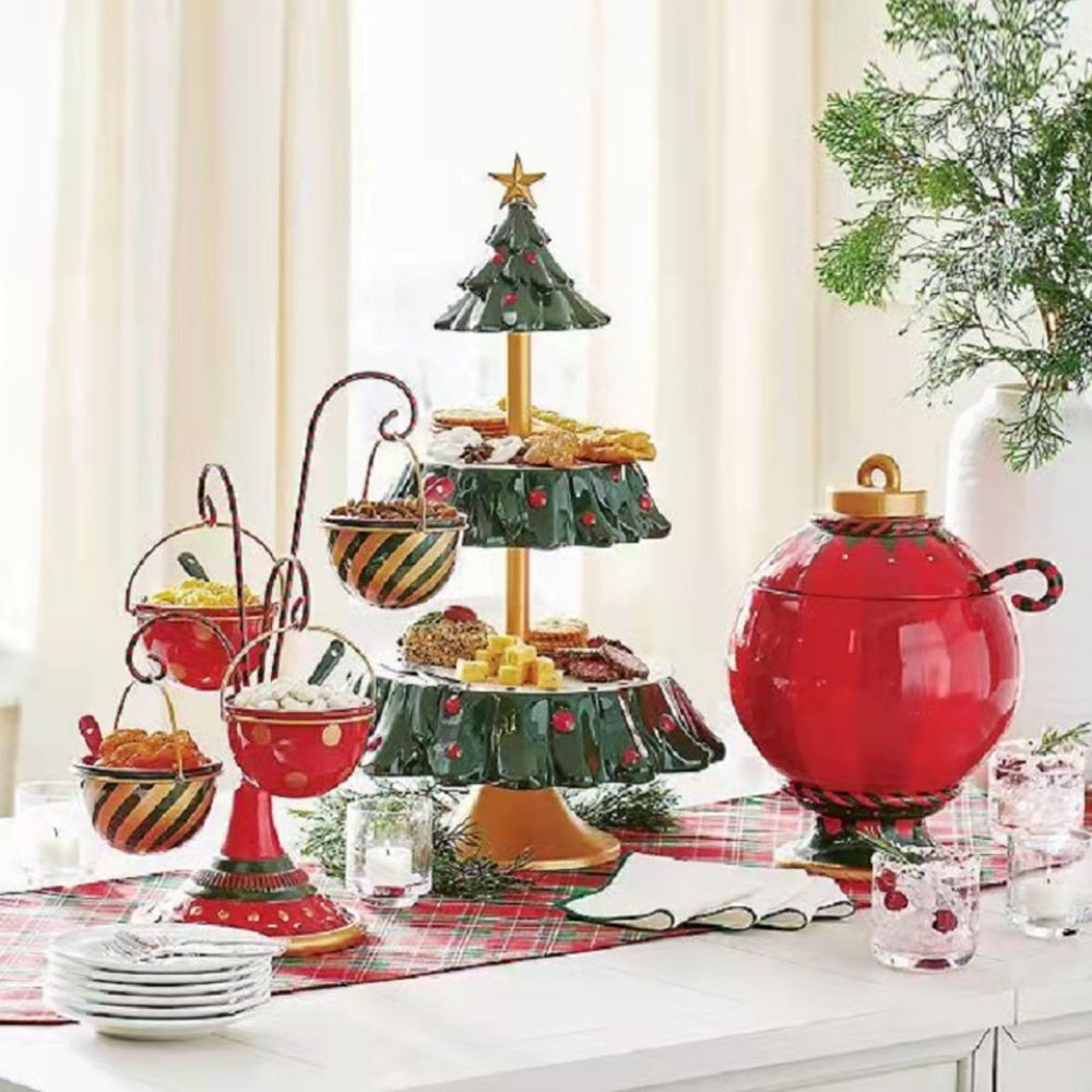 Assiette à Dessert arbre de no - Food City Snacks avis et prix