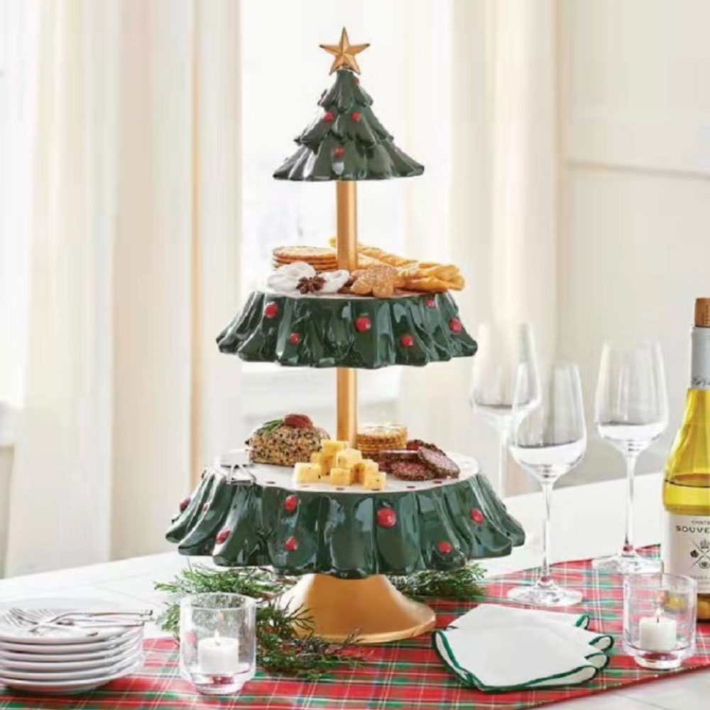 Assiette à Dessert arbre de no - Food City Snacks avis et prix