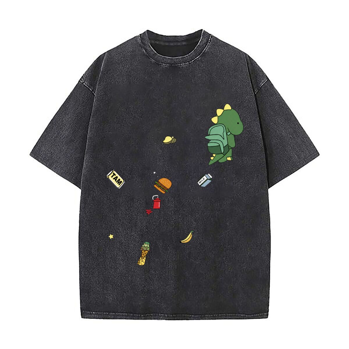 Tops streetwear amples effet v - Food City Snacks avis et prix