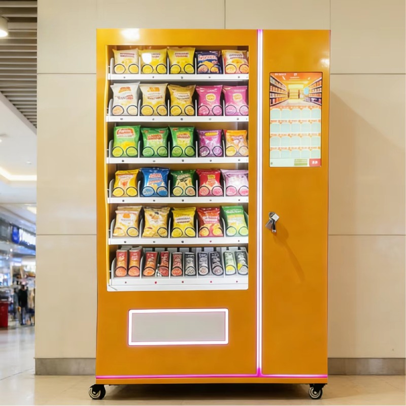 Distributeur automatique de sn - Food Snacks Vending Machine avis et prix