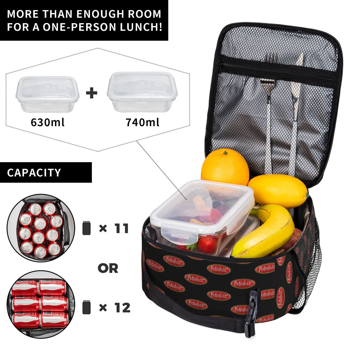 Sac isotherme pour déjeuner et - Logo Food Snack avis et prix